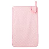 赤ちゃんにやさしい安心おむつ替えマット（日本製）　ポルカドット・ピンク　B0800100　日本製