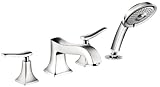 Hansgrohe Metris C 4-hole Roman Tub Setトリム M 31314001 1