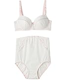 Rabbi ラビ マタニティ インナー ドット ジャガード ブラトップ ＆ ショーツ 授乳 ブラジャー パンツ 下着 産前 産後 L オフ 24421 24421130