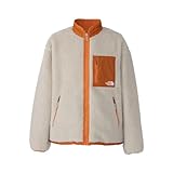 [ザノースフェイス] リバーシブルエクストリームパイルジャケット ユニセックス 防寒 保温 静電ケア オートミール/マンダリン L