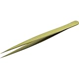 TRUSCO(トラスコ) 真鍮製ピンセット 140mm 先細型 TSP-82 × 10本 【ケース販売】