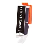 キャノン用 BCI-380BK BCI-380XLBK 互換 インクカートリッジ 大容量 黒 1本セットキャノン用381 380互換インク 対応機種：PIXUS TS6330 TR8630 TR9530 TS7430 TR703 TS8130 8230 8330 8430 TS6230 TS6130 TR8530 TR7530 TS7330 TS9130 TS703 TS9531C