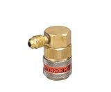FUSOR134a90°カーエアコン用カプラ1/4"Fタイプ高圧液側FS-735C-1