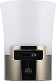 GE 36266 Ultrabrite自動LED調光機能付き取り付け用燭台夜ライトプラグイン、フルレンジ減光スイッチ、最大100ルーメンSensing on / off、寝室、キッチン、廊下、and 