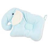 出産祝い ベビー用品 新生児 赤ちゃん用の枕 枕頭の形が良くなる 定番のドーナツ枕 ベビーまくら 枕 快適 柔らか 眠るに優れる　可愛い（ ライトブルー）