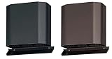 パナソニック ベンテック VB-BBW150S2-T/グレイッシュブラウン塗装 ステンレス製 角型パイプフード(着脱ガラリ・防虫網付) ピタンコフード