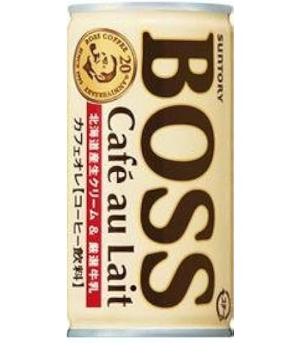 Amazon.co.jp: サントリー BOSS(ボス) カフェオレ 185g缶×30本入 
