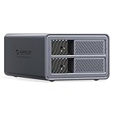 ORICO【RAID機能】HDD ケース 3.5インチ 2台 22TB*2 USB 3.0接続 4 RAIDモード 3.5インチHDD用 アルミ合金制 ハードディスクケース プッシュプル取り付け セーフティーロック機能付き 外付けハードディスクケース 9828RU3