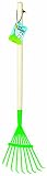 Toysmith 27-Inch Kid's Metal Leaf Rake with Hardwood Handle [並行輸入品]