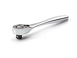 TEKTON 14933 1/2-Inch Drive by 10-Inch Low Profile Polished Ratchet [並行輸入品]