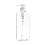 詰め替えボトル ローションボトル ディスペンサー アルコール対応 家庭用 大容量 650ml(クリア) 3〜5労働日以内配達