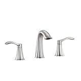 Avanity Mizuchi 8 in. Widespread 2-Handle Bath Faucet in Brushed Nickel finish [並行輸入品]