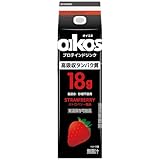 ダノンジャパン オイコス プロテインドリンク 高吸収タンパク質18g ストロベリー風味 240ml×12本