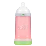 Adiri NxGen Nurser Medium Flow Bottle, Pink (BPA-FREE), 9.5 oz by Adiri [並行輸入品]