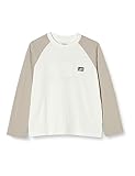 [リー] トップス 【110-150cm】 バックプリント長袖フットボールTシャツ キッズ ベージュ