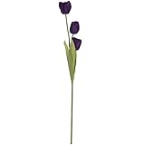 Hill Interiors Large人工Tulip Stem One Size パープル UTHI2032_7