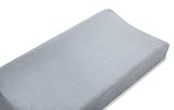 aden + anais Rayon From Bamboo Changing Pad Cover, Moonlight Solid by aden + anais [並行輸入品]