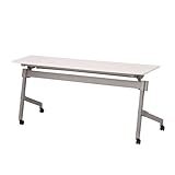 TOKIO NTTホールディングテーブル 棚付 パネル無 W1500×D450×H720mm NTT-1545 ホワイト