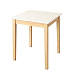 ホワイト×ナチュラル ダイニングテーブル ホワイト×ナチュラル W68のみ コンパクトダイニング FAIRBANX フェアバンクスより【ﾉｰﾌﾞﾗﾝﾄﾞ品】