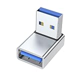 USB 3.0 アダプタ 90 度直角オス - メス カプラ コネクタ ラップトップ PC 用 USB 延長コンバータ USB 3.0 アダプタ 90 度オス - メス カプラ コネクタ