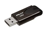 PNY – Attaché 4 128 GB USB 2.0フラッシュドライブ – ブラック