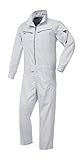 ジーベック XEBEC オールシーズン用ツナギ服 34881 22 シルバーグレー L