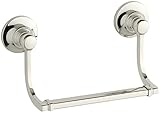 Kohler K-11416-SN Bancroft Hand Towel Holder, Vibrant Polished Nickel [並行輸入品]
