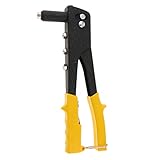 P Prettyia ハンドリベッター　2.4mm 3.2mm 4.0mm 4.8mmリベット用　汎用性　六角レンチ　