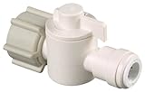 Quick Connect Straight Stop Shutoff Valve-1/2FPTX3/8CTS STR VALVE (並行輸入品)