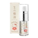 『生の椿油』15ml ジャポネイラ 国産 非加熱 椿オイル ツバキ油 大島 保湿 顔 肌 髪 全身 スキンケア ヘアケア 乾燥肌 美容液 携帯・お試し用 (1本（HELLO KITTYコラボ）)