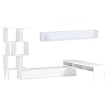 arne テレビ台 ラック ウォールシェルフ 完成品 日本製 配線収納 3点セット T-003/1500 T3-alto WallBox C-1500 ホワイト