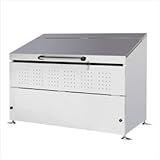 グリーンライフ　ステンレスダストボックス　【ゴミ収集庫】【ゴミ袋（45L）集積目安　17袋、世帯数目安　9世帯】　DB800Ｌ