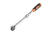 KSEIBI Long Adjustable Quick Release Socket Ratchet Handle Telescopic (1/2 Inch)