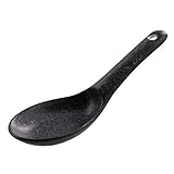 テーブルウェアイースト 中掛けレンゲ 黒マット