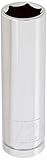 Powerbuilt 641202 3/8 Dr. 6 Pt. SAE Deep Well Socket, 1/2 by Powerbuilt