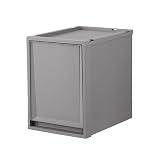 天馬 キッチンやランドリーで使用出来る収納ケース 完成品 フィッツケース FC40 Fits 省スペースにもピッタリな奥行40cm 日本製 アルミ補強板内蔵で積み重ねても頑丈 衣装ケース 収納ボックス【色 グレー】 【サイズ FC40-3040】 【幅30×奥行40×高さ40cm】