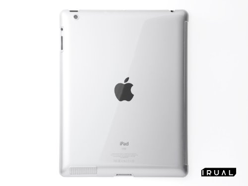 iPad ケース ( 第3世代 ) 専用 スマートカバー対応 ハードケース for The new iPad IRUAL クリア IRIPD300-CLR iPad ケース ( 第3世代 ) 専用 スマートカバー対応 ハードケース for The new iPad IRUAL クリア IRIPD300-CLR