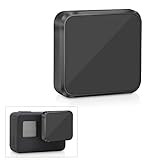 LENSKINS MRC ND For Gopro Hero5 Black Hero6 Black ND減光フィルター 航空アルミ合金 日本AGC光学ガラス MRC両面16層加工 光量調整 超軽量 薄型 本体レンズに付けるタイプ PU収納ポケット レンズクロス 日本語説明書付き ND (ND64)