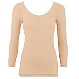 [トリンプ] 軽くてあたたかい5070 7分袖トップ 1195(ベージュ) LLサイズ
