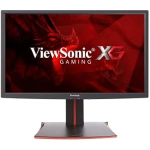 ViewSonic XG2401 - LED monitor - 24" - 1920 x 1080 Full HD - TN - 350 cd/m2 - 1000:1 - 1 ms - 2xHDMI, DisplayPort - speakers