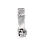 Belwith Products 3708 Key Hasp Lock, 4-1/2-Inch, Chrome [並行輸入品]