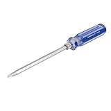 uxcell　両頭差し替えドライバー 双方向ドライバー 125mmx6mm クロムバナジウム鋼 1個入り