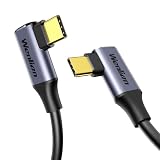 USB C to C ケーブル USB 3.2 Gen2x2 20Gbps データ転送 & 4K60Hz 映像出力PD100W 急速充電 type-C ケーブル グラフェン複合コア 高耐久設計 対応iPhone 17/16/15 シリーズ/MacBook Pro/iPad Pro/Galaxy L字2m