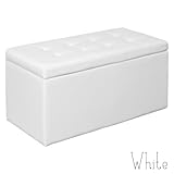 レザースツール　ロングタイプ (白)