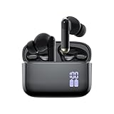 イヤホン bluetooth ワイヤレスイヤホン 38時間の再生時間 Bluetooth5.4技術 LEDディスプレイ表示 小型/軽量 IPX7防水 ブルートゥース 接続瞬時 Hi-Fi ブルートゥースType-C 急速充電 ぶるーとぅーす iPhone/Android/Pad適用 スポーツ/通勤/通学/WEB会議