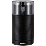 HARIO (ハリオ)コーヒーミル ブラック 電動コーヒーミル・スイッチ 70ｇEMCS-5-B