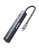 Anker PowerExpand 6-in-1 USB C PD イーサネット ハブ 65W PD 4K HDMIポート搭載