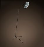 アメリカンフロアランプ、3フィートノルディックアイアンシングルヘッドE14 * 1モダンシンプルソファフロアランプブラックフットスイッチ高1600mm クリエイティブ