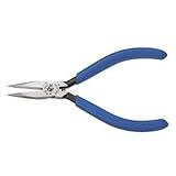 Klein Tools D321-41/2C 4-Inch Midget Long-Nose Pliers-Slim Nose with Spring [並行輸入品]