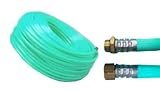 十川ゴム 動噴ホース グリーン軽量スプレーホース 5.0Mpa 10mm×130m金具付